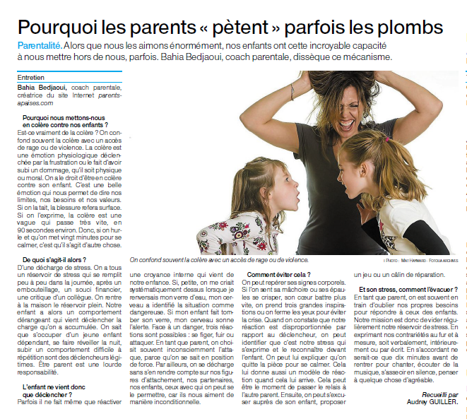 Pourquoi nos enfants nous font péter les plombs ?